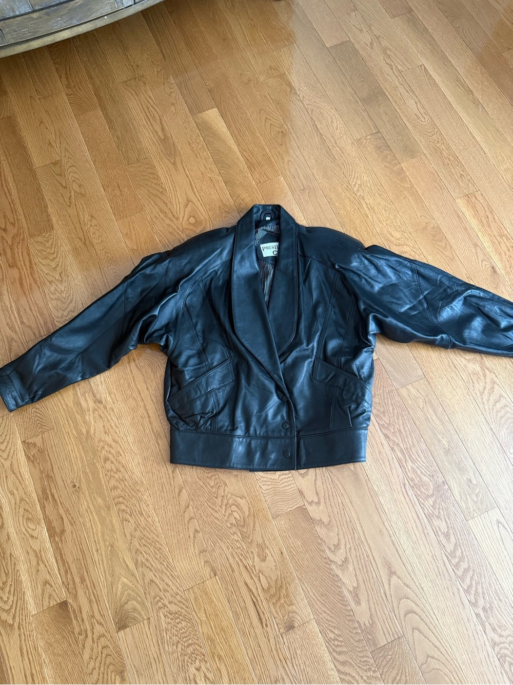 Vintage Prestige Club Leather Jacket 💞